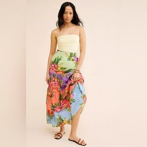 FARM Rio Floral Maxi Skirt - Multicolor